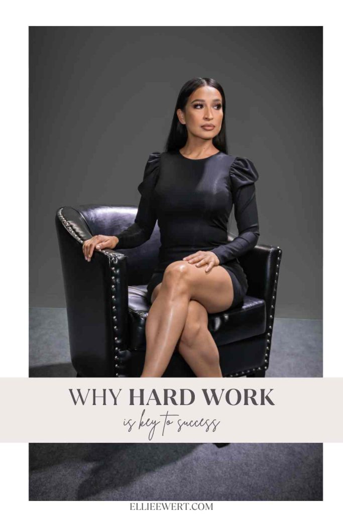 Why Hard Work Is Key For Success pin