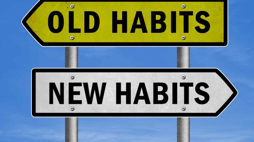 how to break bad habits