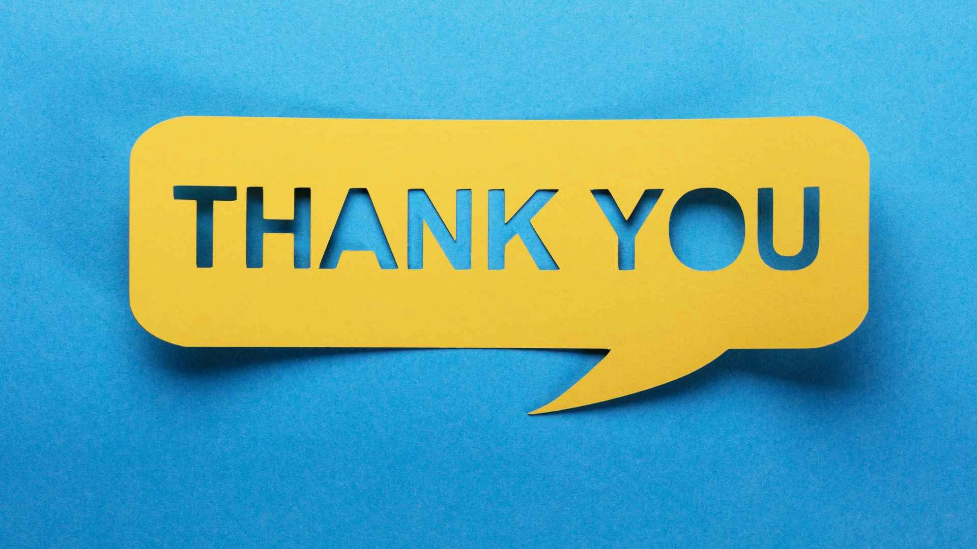 funny ways to say thank you